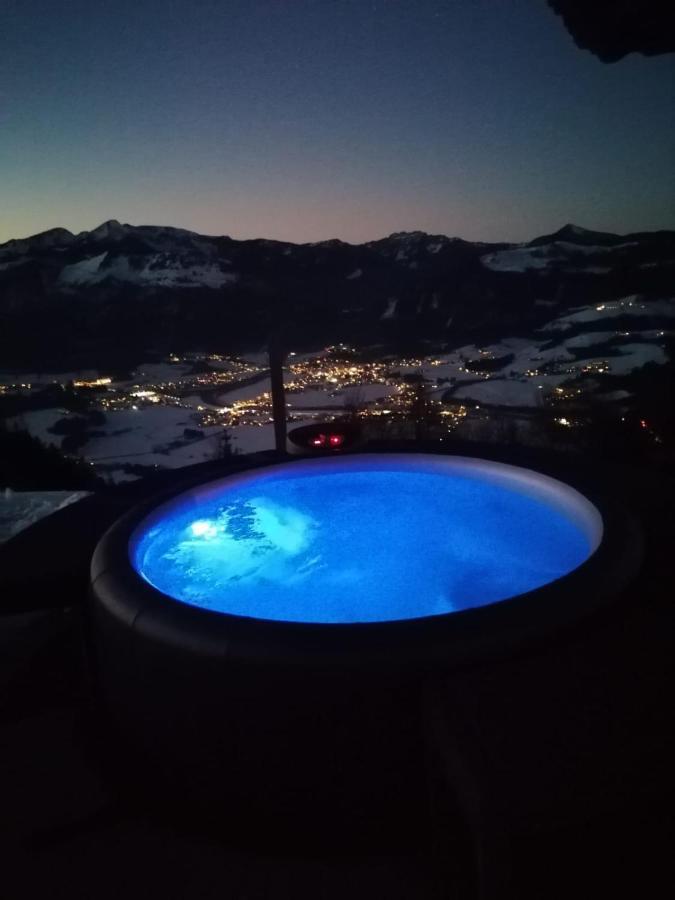 Scheibenwald Huette Villa Kössen Kültér fotó