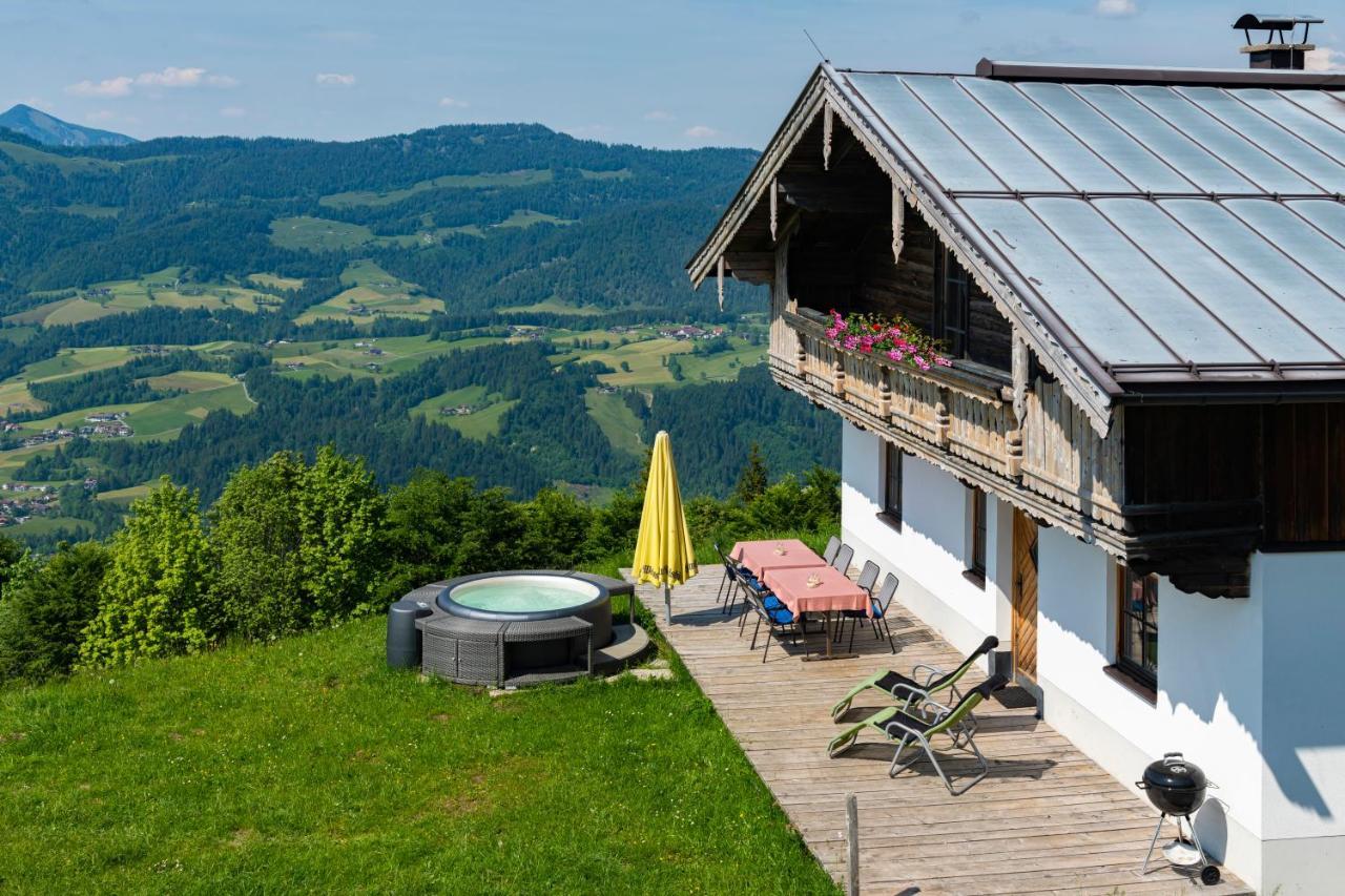 Scheibenwald Huette Villa Kössen Kültér fotó